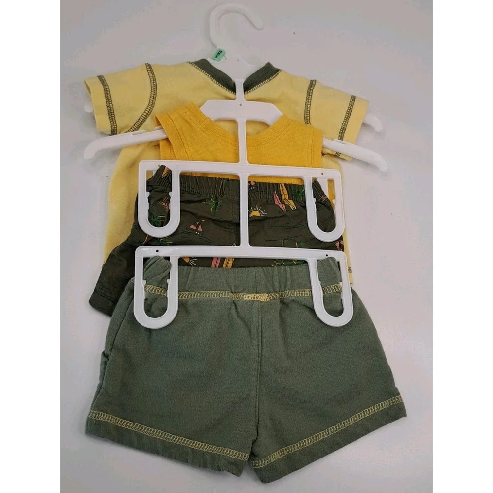 Carter's‎ NB New Born Boys 3- Piece Outfit New Casual Summer
